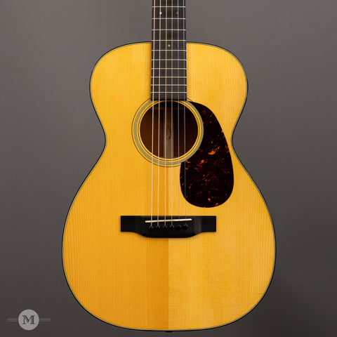 Martin Acoustic Guitars - 2021 Custom Shop 0-18 Style Sinker Mahogany Adirondack VTS - Used - Front Close