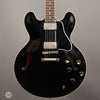 Gibson Guitars - Custom Shop '61 ES-335 Ebony #111701 - USED (2021) - Front Close