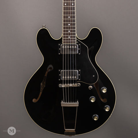 Collings Electric Guitars - 2021 I-35 LC ThroBaks - Jet Black - Used - Front Close