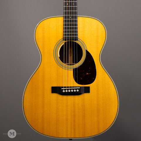 Martin Acoustic Guitars - 2022 OM-28 Modern Deluxe - USED - Front Close