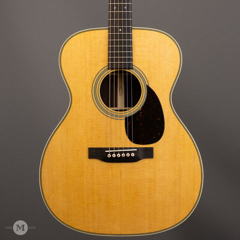 Martin Acoustic Guitars - OM-28 (2025) - Front Close