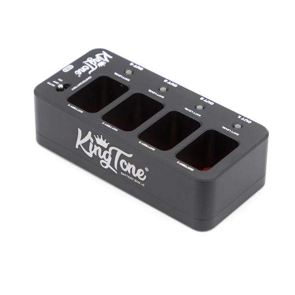 King Tone Battery Box 4X V2 Black Mass Street Music