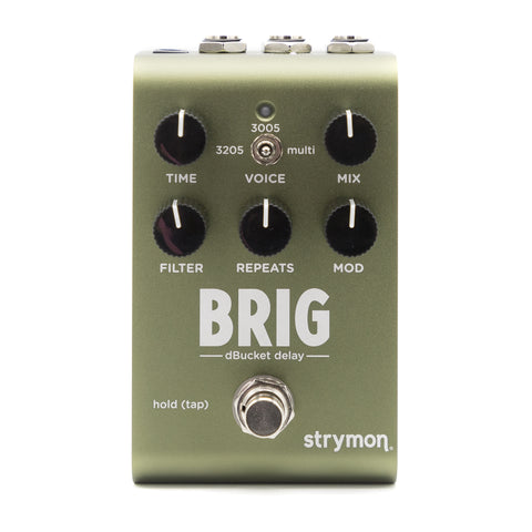 Strymon Effect Pedals - Brig Delay - Front Close