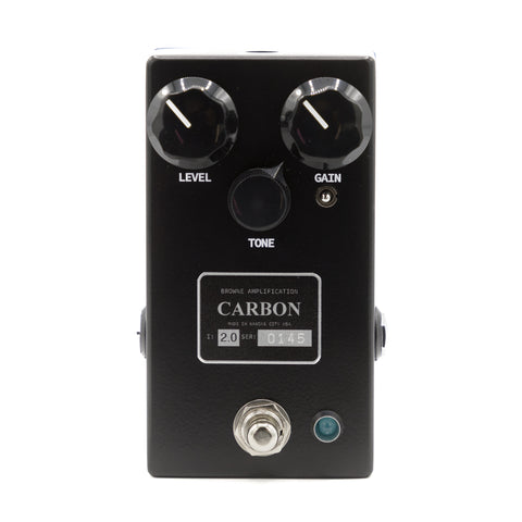 Browne Amplification - Carbon V2 - Midnight Black - Front