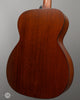 Collings Acoustic Guitars - OM1 JL Traditional Q Top- Julian Lage Signature - Back Angle