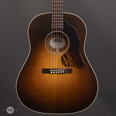 Iris Guitars - DF Tobacco Burst - Ivoroid Binding - Front Close