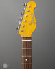 Don Grosh Electric Guitars - ElectraJet - Timeworn Finish - Candy Apple Red - Front Headstock
