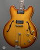 Epiphone Electric Guitars - 1967 E360TD Riviera - Royal Tan - Used - Angle