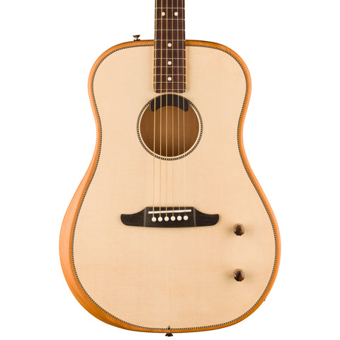 Fender Guitar Highway Series Dreadnought - Rosewood Fingerboard - Natural - Front Close
