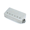 Lindy Fralin Guitar Pickups - Pure PAF 7.5K Neck, Braided - Vintage Zebra - Raw Cover - Front
