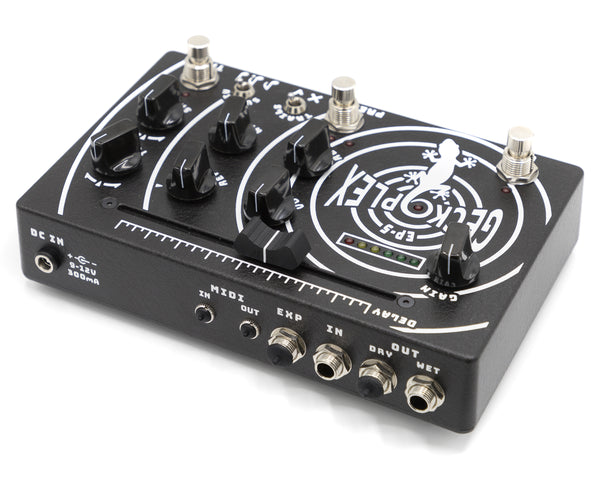 Gecko Pedals - Geckoplex EP-5 - Black | Mass Street Music