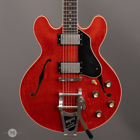 Collings Electric Guitars - I-35 LC Vintage - Aged Faded Cherry - Bigsby - Front Close