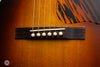 Iris Guitars - MS-00 - 14-Fret - Adirondack - Tobacco Burst with Ivoroid Binding - Firestripe - Flower Pot. - Bridge