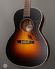 Iris Guitars - MS-00 - 14-Fret - Adirondack - Tobacco Burst with Ivoroid Binding - Firestripe - Flower Pot - Front Angle