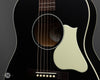 Iris Guitars - OG - All Black - Ivoroid Pickguard - Ivoroid Binding - Flower Pot - Details