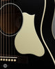 Iris Guitars - OG - All Black - Ivoroid Pickguard - Ivoroid Binding - Flower Pot - Guard