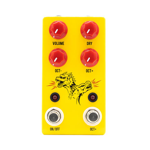 JHS Effect Pedals - Double Dragon Lo-Fi Octave Device - Front