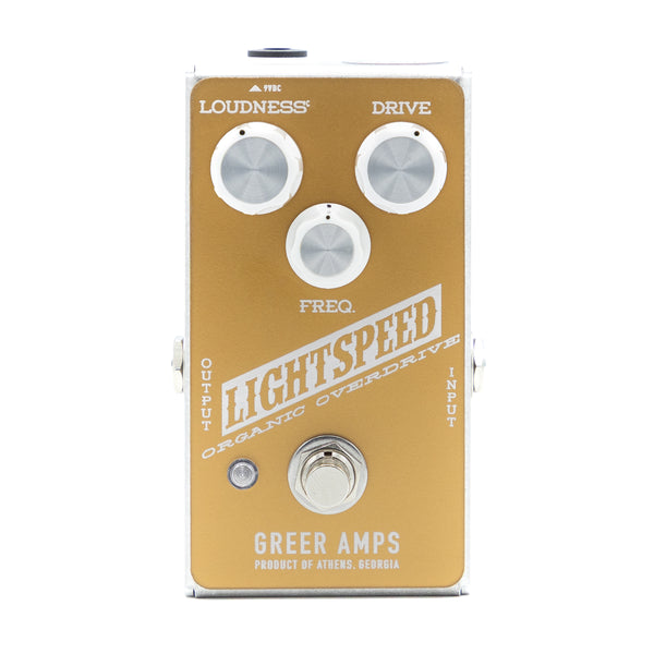 Greer Amps - Lightspeed Organic Overdrive - MSM Exclusive Gold