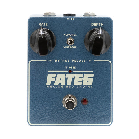 Mythos Pedals - The Fates - Analog BBD Chorus - Front Close