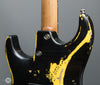Tom Anderson Guitars - Pro Am - Black over Corvette Yellow - In Distress Lv3