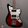 Seuf Electric Guitars - OH-10 - Tempered Pine Body - Red/Black Two-Tone Sunburst - Front Close