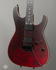 Tom Anderson Electric Guitars - Angel - Satin Cajun Red Reverse Surf with binding - Angle