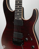 Tom Anderson Electric Guitars - Angel - Satin Cajun Red Reverse Surf with binding - Pickups