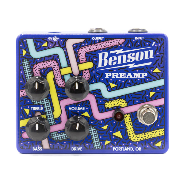 Benson Amps - Preamp Pedal - Complicated Pattern | Mass Street 