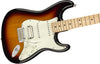 Fender Electric Guitars - Player Stratocaster - HSS - Maple Fingerboard - 3-Color Sunburst - Angle