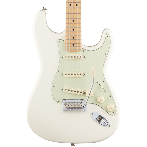 Fender Electric Guitars - Deluxe Roadhouse Stratocaster - Maple Neck - Olympic White