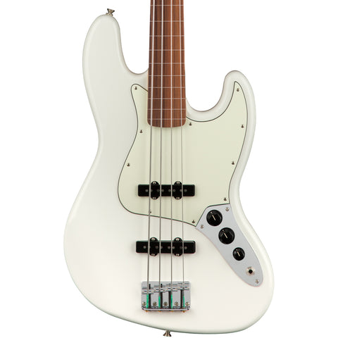 Fender Basses - Player Jazz Bass Fretless - Polar White