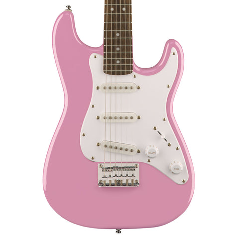 Squier - Mini Strat - Pink - Front Close