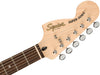 Squier - Paranormal Super-Sonic - Blue Sparkle - Headstock