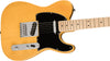 Squier Electric Guitars - Affinity Telecaster - MN - BTB - BPG - Contour - Angle