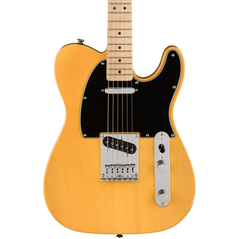 Squier Electric Guitars - Affinity Telecaster - MN - BTB - BPG - Contour - Front Close