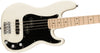 Squier - Affinity PJ Bass Maple Fingerboard - Black Pickguard - Olympic White