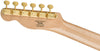 Squier Electric Guitars - 40th Anniversary Telecaster - Gold Edition - Black - Tuners