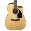 Fender Acoustic Guitars - CD-60CE - Natural - Front Close Stock