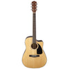 Fender Acoustic Guitars - CD-60CE - Natural - Front Stock