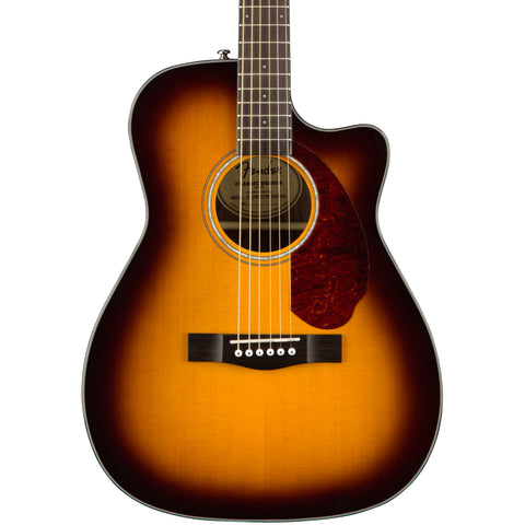 Fender Acoustic Guitars - CC-140SCE - Sunburst - with Case