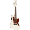 Fender Ukuleles - Fullerton Jazzmaster Uke - Olympic White - Angle