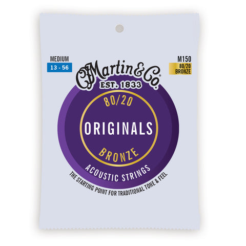 Martin Acoustic Strings - Medium 80/20 M150