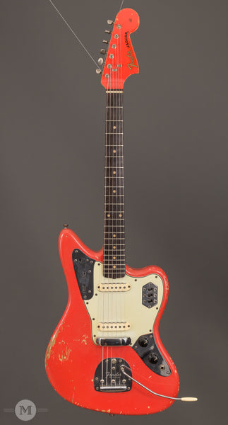 Fender Electric Guitars - 1962 Jaguar - Fiesta Red | Mass Street Music
