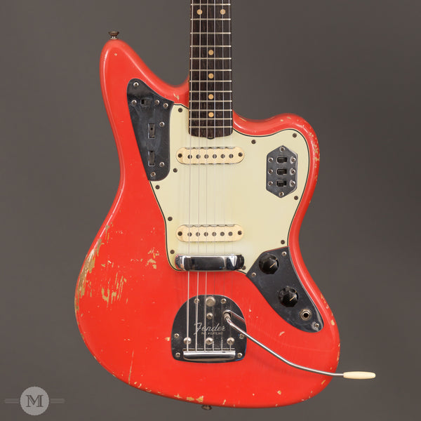 Fender Electric Guitars - 1962 Jaguar - Fiesta Red | Mass Street Music
