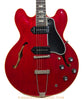 1962 Gibson ES-330 Red electric guitar - front close up