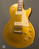 Gibson Electric Guitars - 1991 Les Paul Standard - Goldtop 1955 Reissue - Used - Angle