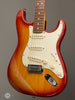Fender Electric Guitars - 2004 50th Anniversary American Standard Stratocaster - Sienna Burst - Used - Angle