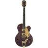 Gretsch Electric Guitars - G5420TG 135th Anniversary Electromatic Limited - Dark Cherry Metallic/Casino Gold - Front