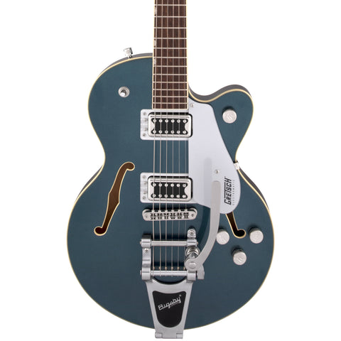 Gretsch Electric Guitars - G5655T Electromatic Centerblock Junior Single-Cut - Jade Grey Metallic