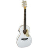 Gretsch Acoustic Guitars - G5021WPE Rancher Penguin Parlor - White - Angle